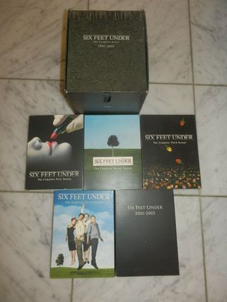 Six Feet Under: The Complete Series (dvd,  2001 - 2005 24 - Disc Set) Rare Oop