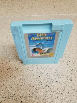 Bible Adventures (nintendo Entertainment System Nes,  1990) Nes Rare Blue Cart