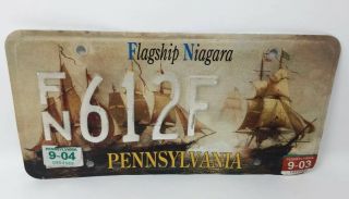 Rare 2004 Pennsylvania Flagship Niagara State Vehicle License Plate