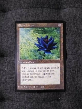 Magic The Gathering Mtg - Black Lotus - 6x9 Jumbo Oversized Card Promo Rare