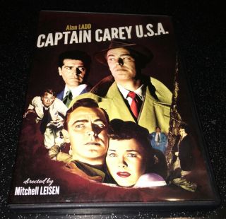 Captain Carey U.  S.  A.  Dvd Rare Oop Region 1 Olive Films Alan Ladd