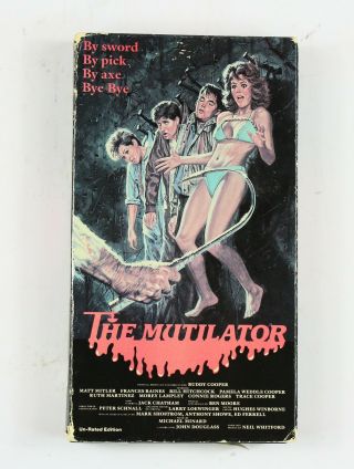 The Mutilator Vhs Vestron Video Rare Horror Slasher 1985