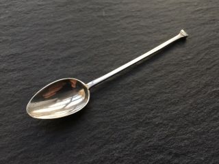 Antique Solid Sterling Silver Art Deco Style Nail Top Teaspoon Coffee Spoon 1931