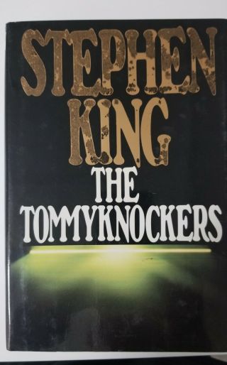 Rare Vintage Stephen King The Tommyknockers 1987 First Edition Hardcover