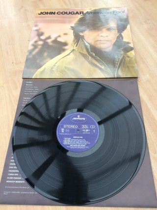 John Cougar Mellencamp - American Fool - Rare Ex,  Vinyl Lp Record