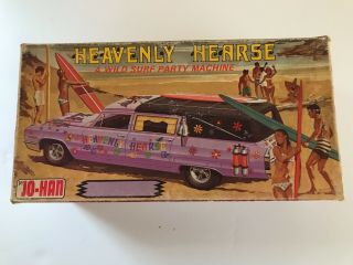 Vintage Jo - Han 1/25 Scale Heavenly Hearse Junkyard Parts Model Kit