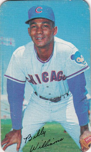 Billy Williams Chicago Cubs 1970 Topps 40 Rare 50 Year Old Base Ball Card