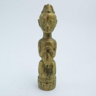 Rare Ancient South East Asian Bronze Figure Of A Deity
