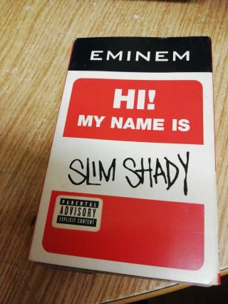 Eminem Hi My Name Is Slim Shady Rare Tape