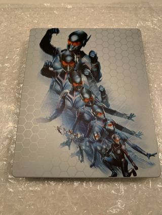 Ant - Man And The Wasp (4k Uhd; Only) Steelbook: Rare Best Buy Exclusive: Read