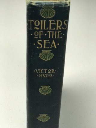 Victor Hugo 1888 First Edition Translation Of “Toilers Of The Sea” RARE 3