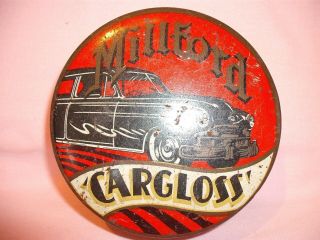 Rare Vintage Australian Millford Cargloss / Polish Tin