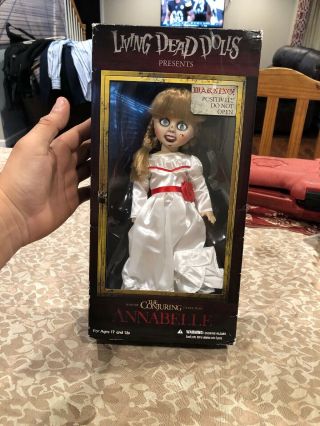 Rare Mezco Living Dead Doll Annabelle W/ Box