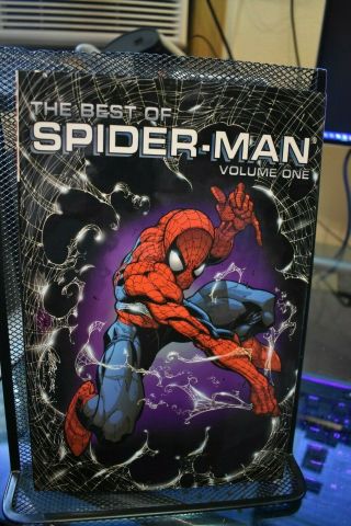 The Best Of Spider - Man Volume 1 Marvel Deluxe Ohc Hardcover Rare Oop Spidey