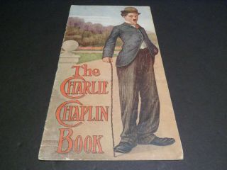 Antique The Charlie Chaplin Book,  Samuel Gabriel Sons 640,  " Old "
