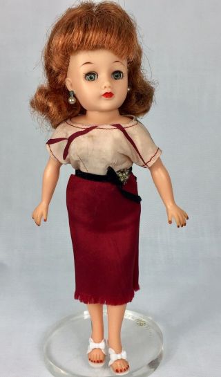 Vintage Little Miss Revlon Doll Vt 10 1/2 " Ideal 1950 