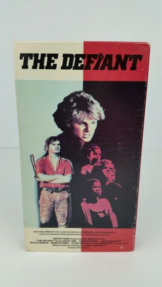 The Defiant Vhs Kent Lane,  Hall Bartlett,  Lightning Video,  Urban Gang,  Rare