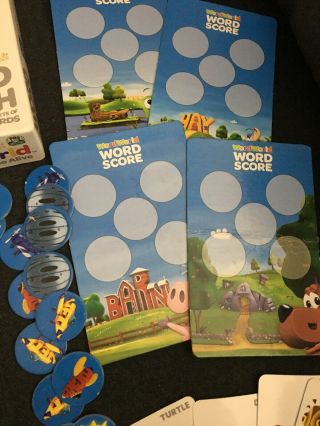 WORD WORLD Word Match Learning Educational Game PBS Kids 3,  Pre Reader HTF Rare 3
