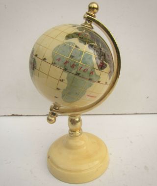 Vintage Gemstone Style Small Desktop Globe