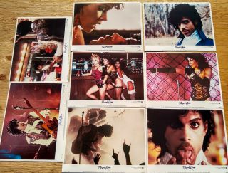 Purple Rain Prince Rare Lobby Card Set Iconic Photo Images