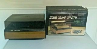 Atari 2600 Game Center With Box Rare