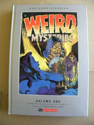 Ps Artbooks Pre - Code Horror Weird Mysteries Vol 1 Oop Reg $48.  00 Qq Rare