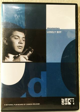 Paul Anka - Lonely Boy 1962 Documentary Dvd National Film Board Of Canada Rare