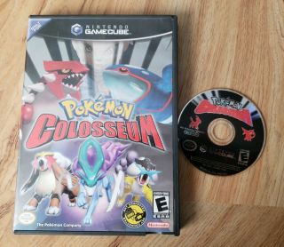 Pokémon Colosseum (nintendo Gamecube,  2004).  With Case.  Rare.