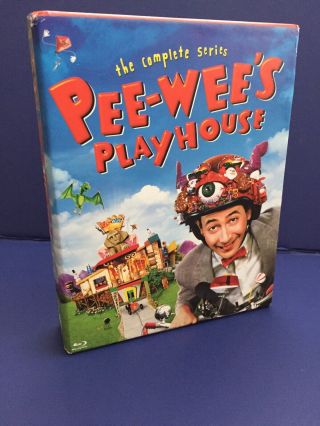 Pee - Wees Playhouse: The Complete Series (blu - Ray,  2014,  8 - Discs) Oop Rare Shout