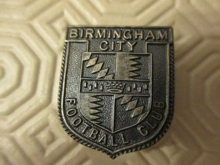 Very Rare Birmingham City Football Club Button Hole Badge.  Collectable.  Sports Me