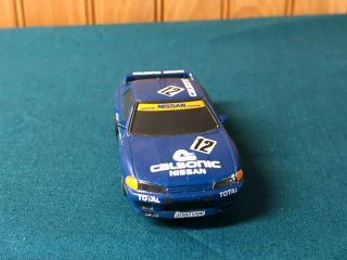 Ho Slot Car AFX Tomy Calsonic Nissan Skyline Turbo Lighted Chassis 12 RARE 2