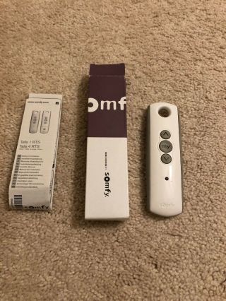 Somfy Telis 1 Rts Pure Remote White,  1 Channel (1810632)