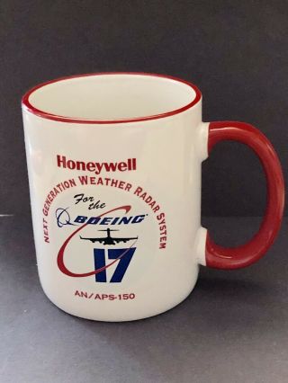 Vintage Rare Honeywell U.  S.  Air Force Boeing 17 An/aps - 150 Coffee Mug