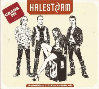Halestorm Reanimate 2.  0 The Covers Ep Cd Rare Female Hard Rock Judas Priest 2013