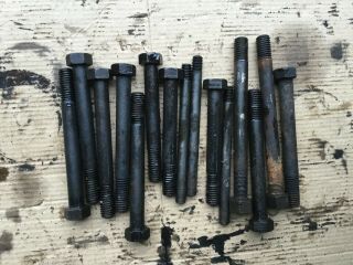 Allis Chalmers Wd Engine Cylinder Head Bolts Antique Tractor