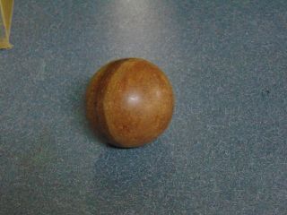 1 Skee Ball Ball Wood Composite Skeeballs Size 3 " Good Shape Rare
