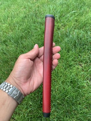 Scotty Cameron Red Pittards Leather Stichback Grip Rare 2