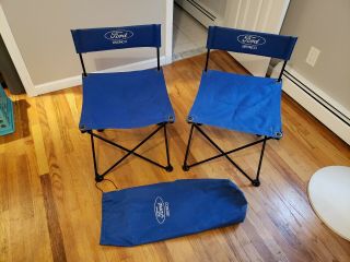Rare 90s Collectible Factory 1994 Ford Bronco Folding Chairs
