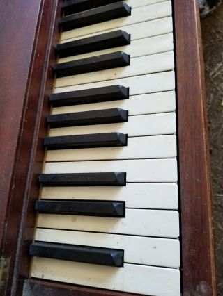 15 Ivory Antique Piano Keys pre 1900.  & Chipped Sections 2