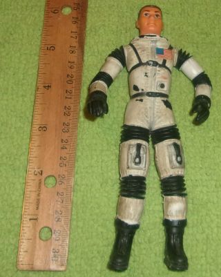 Major Matt Mason Action Figure 1966 Mattel White Suit Rare Sci - Fi Collectible
