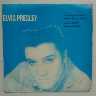 Elvis Presley - Fun In Acapulco Ep - Very Rare Thai Pressing 7 " 45 - 4 Songs