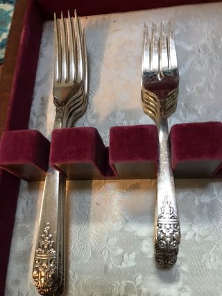 Wm.  A.  Rogers Margate/Arcadia Silver Plate Service (6) - 1 Salad Fork 2