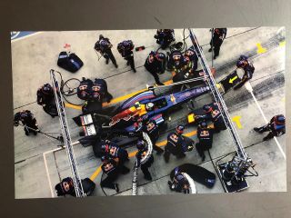 2010 Sebastian Vettel Red Bull Formula 1 Print,  Picture,  Poster,  Rare Awesome
