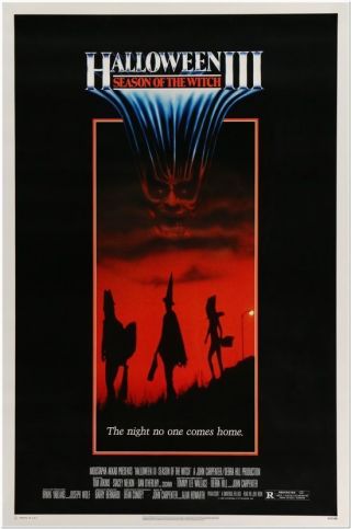 Halloween 3: Season Of The Witch - 1982 - Rolled 27x41 Movie Poster - Rare