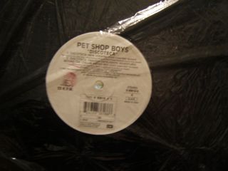 Pet Shop Boys Discoteca Rare 1996 Italian 12 "