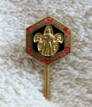 Rare Moot Badge / Pin - Boy Scouts - 7th Australian World Jamboree - 1961/62