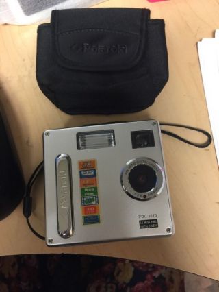 Rare Hard To Find Compact Polaroid Pdc 3070 3.  2 Mp Digital Camera