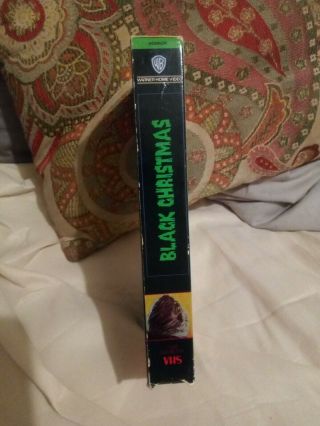 Black Christmas VHS rare big box horror cult 2