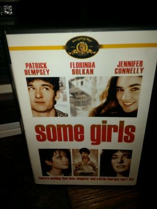 Some Girls (dvd,  1988) Patrick Dempsey Jennifer Connelly Rare & Oop Like