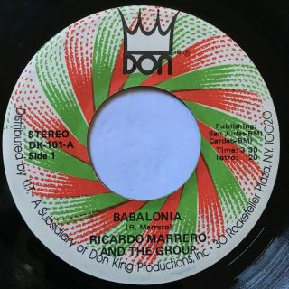 Ricardo Marrero & The Group - Babalonia - Rare Deep Afro Funk 45 Don - Mp3